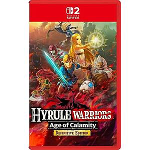 $59.98 – Pre-Order: Hyrule Warriors: Age of Calamity – Definitive Edition Switch 2 –  at Walmart
