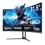 $139.99 – 32″ Ktc H32S5 2560×1440 QHD 180Hz Curved Gaming Monitor – + Free Shipping