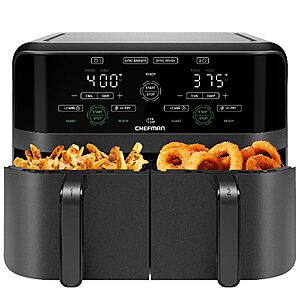 Chefman 6 Quart Dual Basket Air Fryer