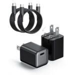 $9.99 – 2-Pack Wegear 30W GaN USB-C Wall Charger w/ 2 Cables (Black or White) –  ($4.99 each) + Free Shipping w/ Prime or on $35+