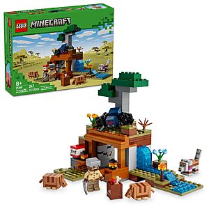 $17.99 – 257-Piece LEGO Minecraft The Armadillo Mine Expedition (21269) – Lowest Price Ever at Amazon with Free Shipping
