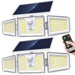 $13.99 – 2-Pack Kooper 210 LED Solar Motion Flood Lights w/ Remote & 3 Adjustable Heads  ($6.99 each) + Free Shipping