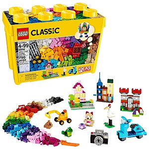$33.49 – 790-Piece LEGO Classic Large Creative Brick Box Building Kit Available at Lowest Price Ever on Amazon with Free Shipping