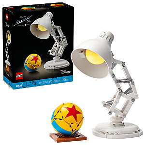 $55.99 – 613-piece LEGO Ideas Disney Pixar Luxo Jr. 21357 –  + Free Shipping
