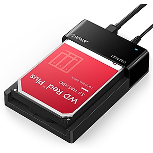 $17.46 – Orico External USB 3.0 to SATA Hard Drive Docking Station (for 2.5″/3.5″ Drives, up to 24TB)  + Free Shipping w/ Prime