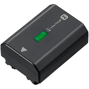 $60.99 – | Sony NPFZ100 Z-series Rechargeable Battery Pack for Alpha A7 III, A7R III, A9 Digital Cameras black at Amazon
