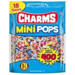 $13.14 – Charms Mini Pops Lollipops, Assorted Flavors, 400 Count (Pack of 1) on Sale at Amazon