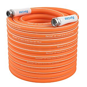 $7.99 – 3′ Hybrid Polymer Leader Hose for Hose Reels (Orange) + Free Shipping w/ Prime or on $35+