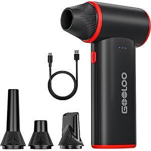 $19.99 – Gooloo F3 150000RPM Cordless Electric Air Duster – Lowest Price Ever with $14 Off and Free Shipping on Amazon