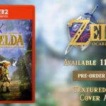 Get a Closer Look at the Shimmering Texture Foil Zelda Ocarina of Time Box (Limited Availability)