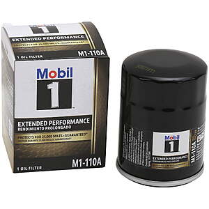 $11.97 – Mobil 1 Extended Performance M1-110A Oil Filter for Select Acura, Honda, Infiniti, Mazda, Nissan vehicles