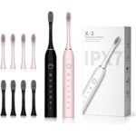 $5.61 – 2 Pack Rechargeable Sonic Electric Toothbrush  or Less + Free Ship to Store