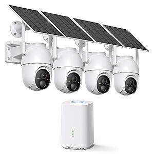 $129.99 – ELYSOO 2K/4MP Home Security Camera System with 64GB Local Storage Included at  — Use Code IDIR1169 for an Additional Discount